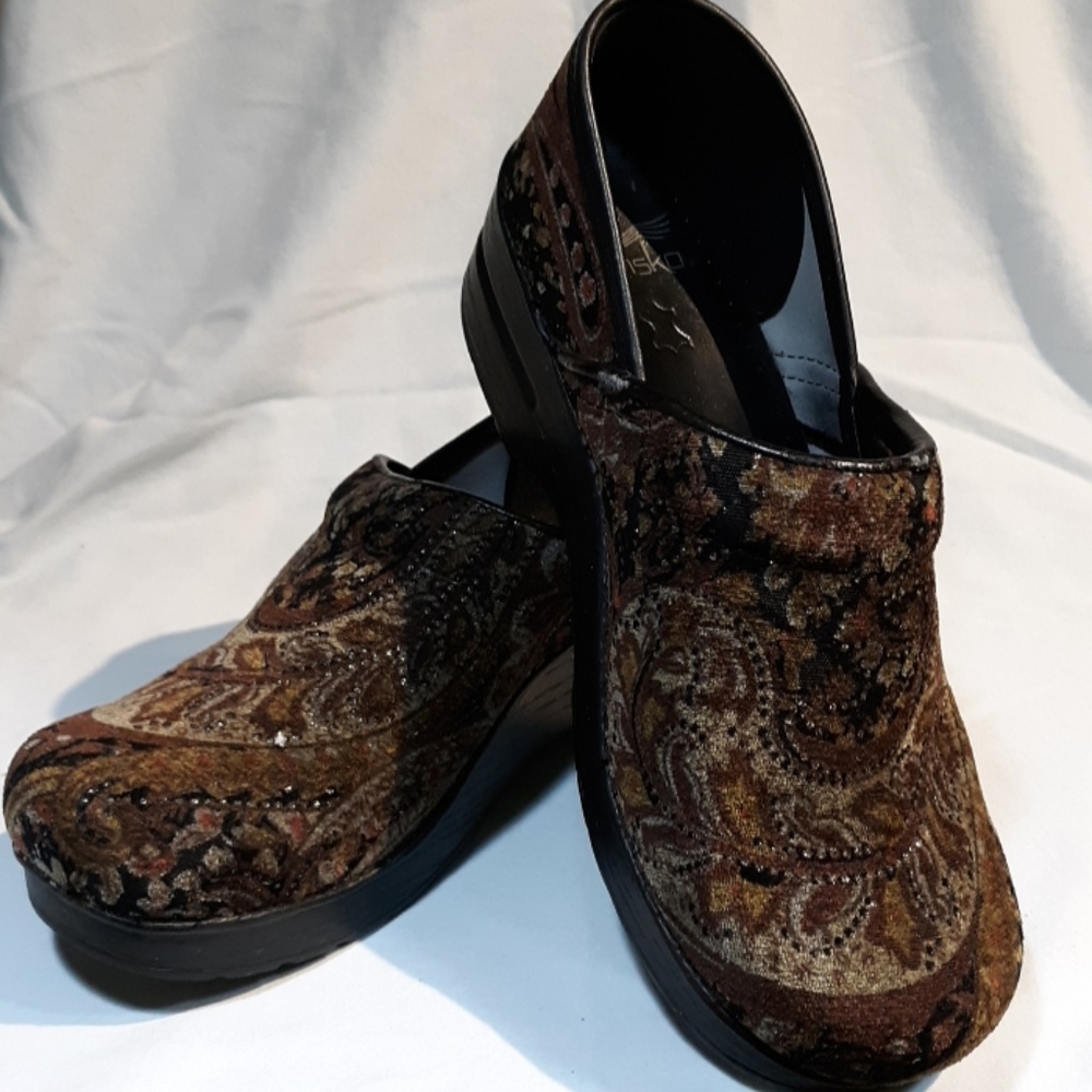 Women's Floral Dansko Clogs